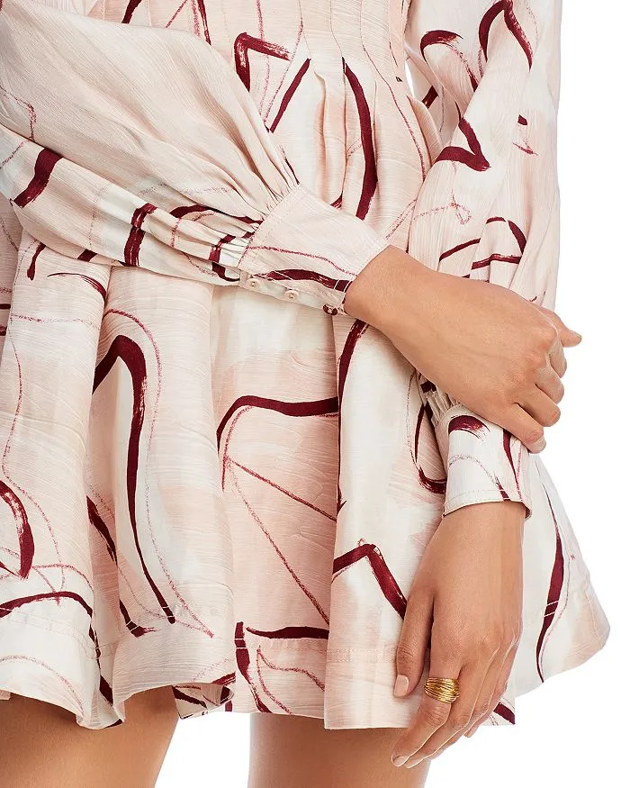 AMELIA PLEATED MINI DRESS Gloria Lanvin