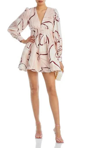 AMELIA PLEATED MINI DRESS Gloria Lanvin
