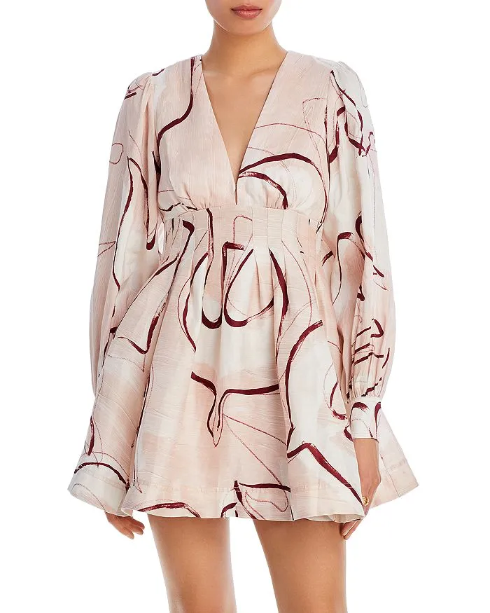AMELIA PLEATED MINI DRESS Gloria Lanvin