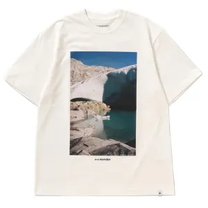 And Wander Gracier Printed T-Shirt White