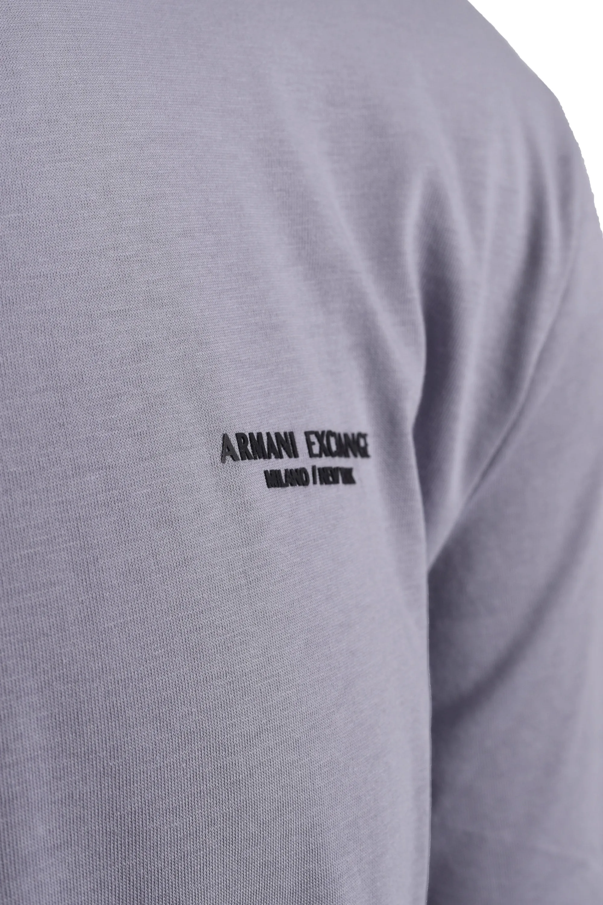 Armani Exchange T Shirt Lilac Gray