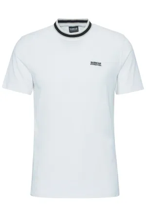 Barbour International Luca Tipped T-shirt Whisper White