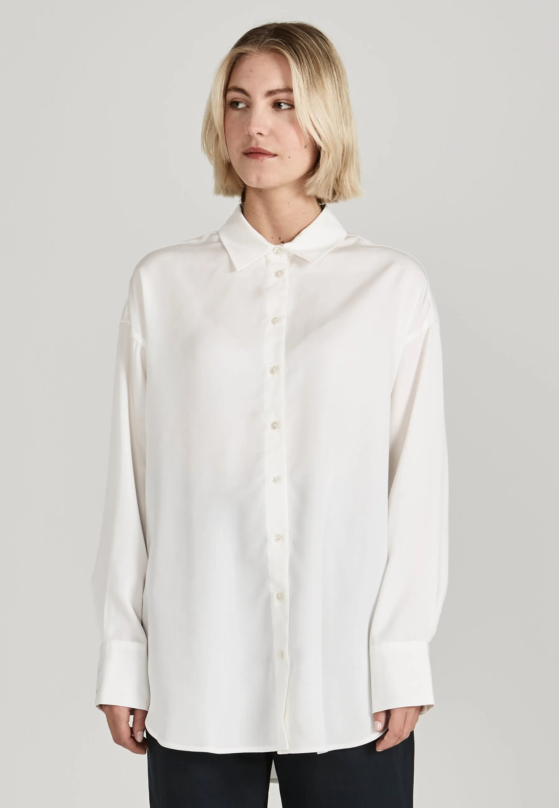 Blouse COSIMA in TENCEL™ Lyocell - Undyed ( Tencel) Givn Berlin
