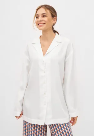 Blouse FELIA in TENCEL™ REFIBRA™ Lyocell - White (Refibra) Givn Berlin
