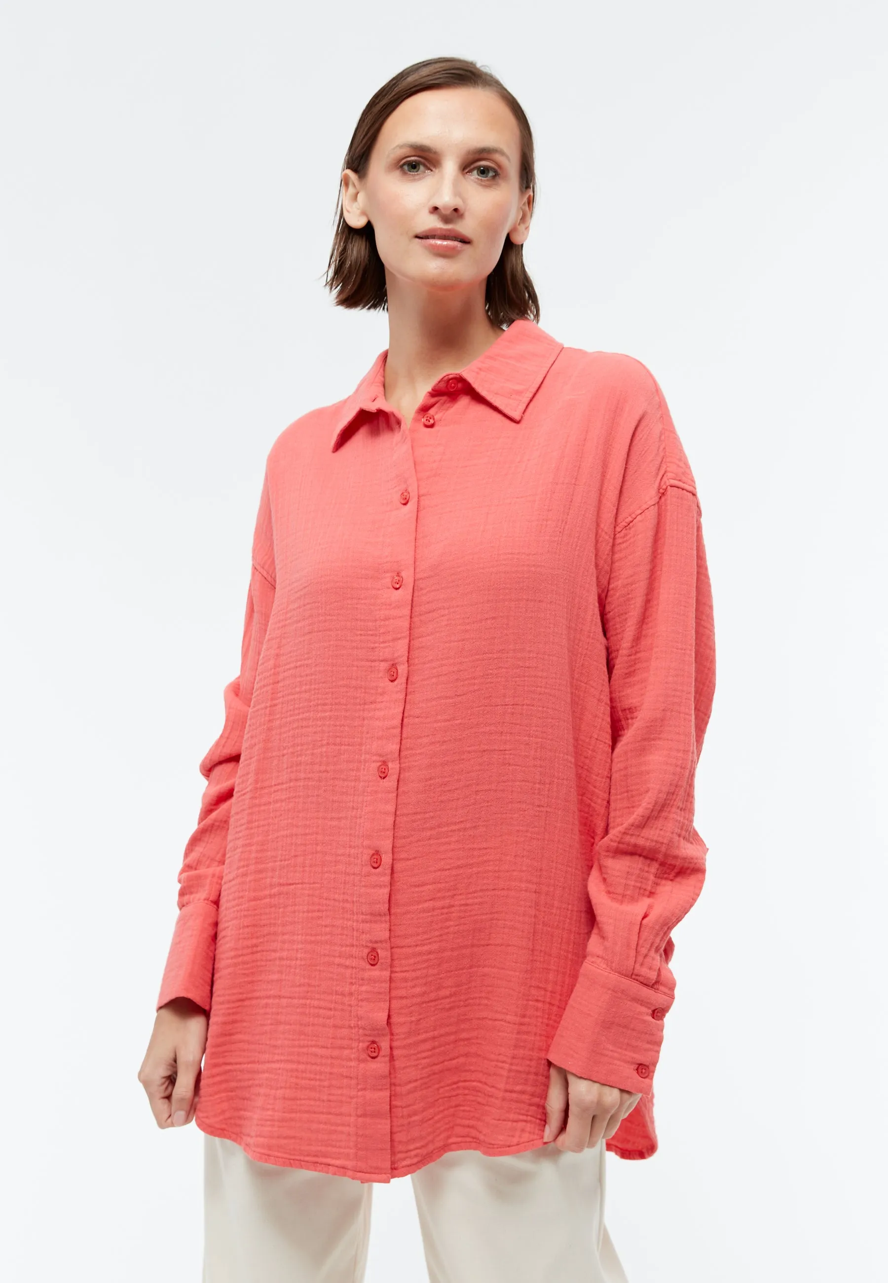Blouse GBCOSIMA out of linen in oversized fit Givn Berlin