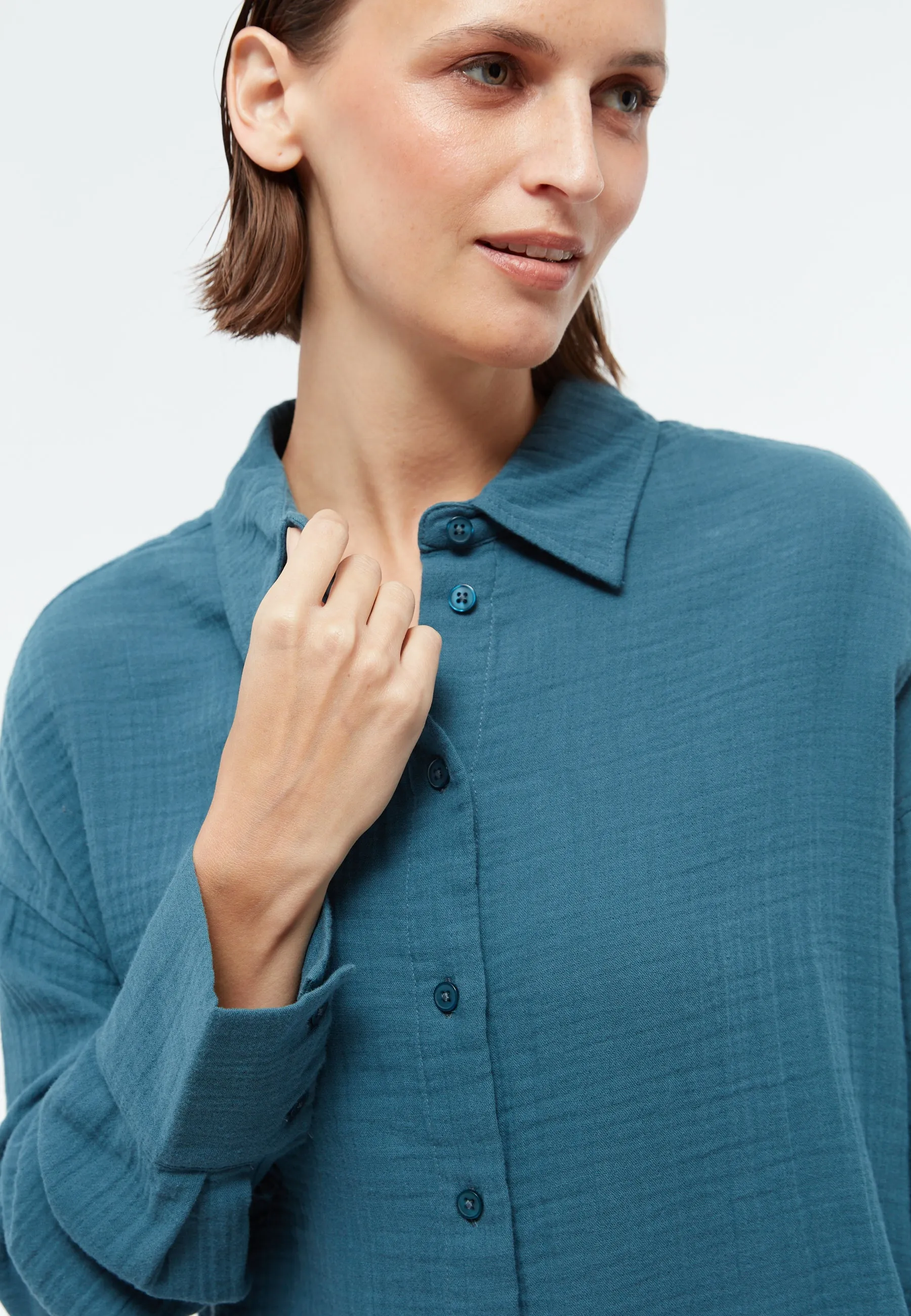 Blouse GBCOSIMA out of linen in oversized fit Givn Berlin