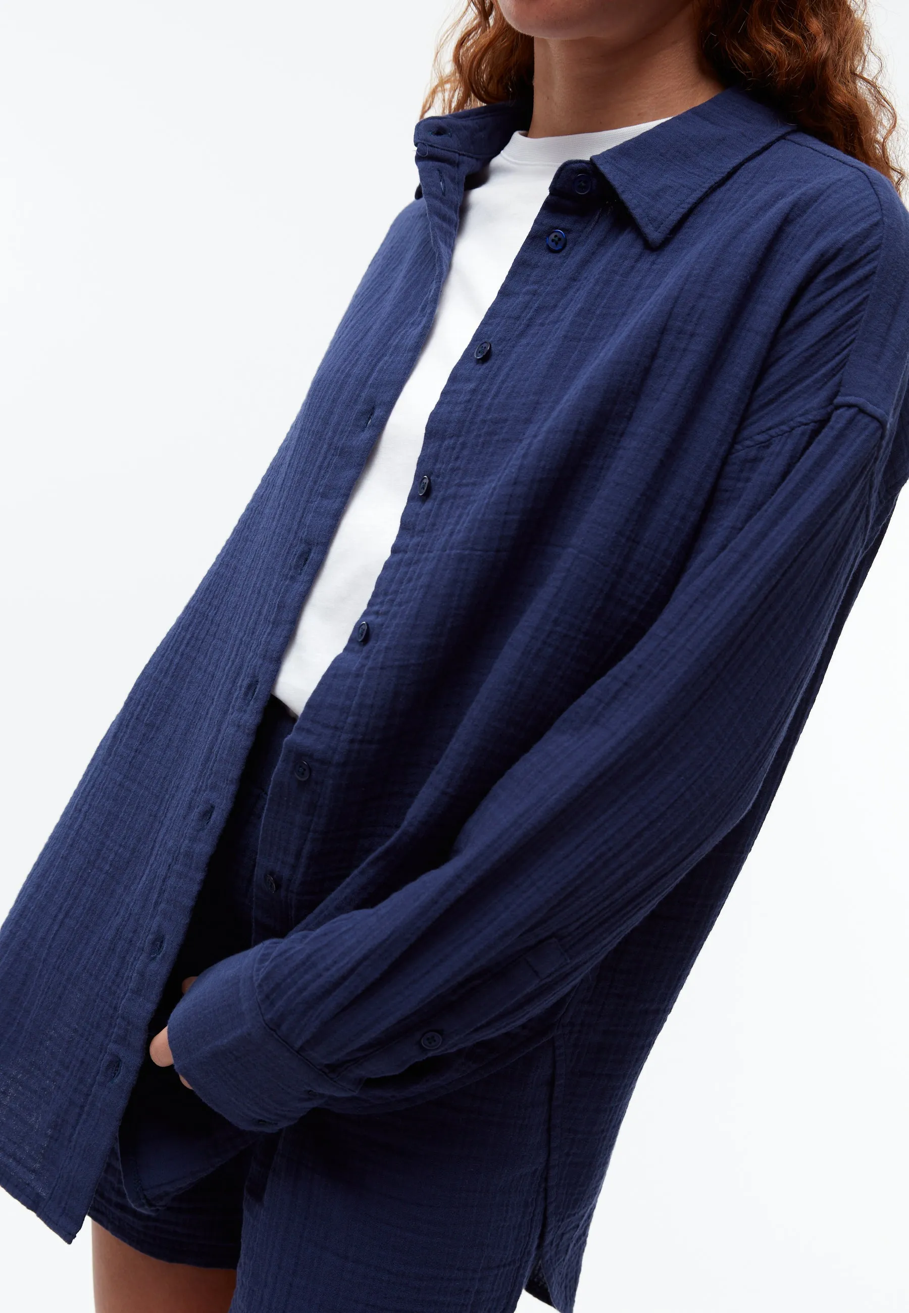 Blouse GBCOSIMA out of linen in oversized fit Givn Berlin