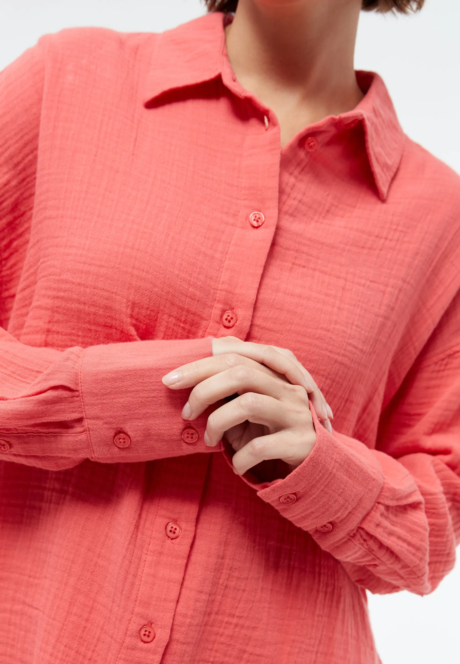 Blouse GBCOSIMA out of linen in oversized fit Givn Berlin