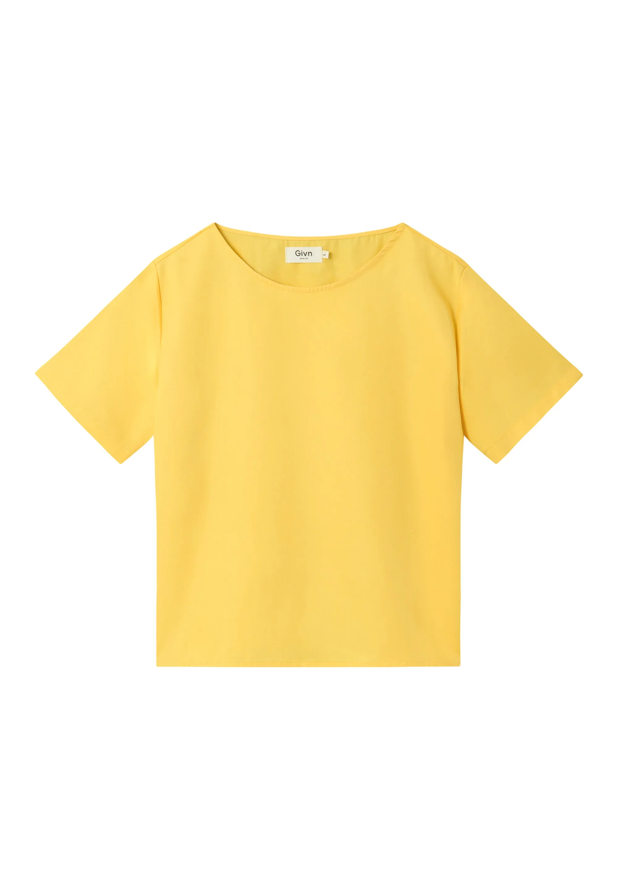 Blouse INES from TENCEL™ REFIBRA™ Lyocell - Sunny Yellow (Refibra) Givn Berlin