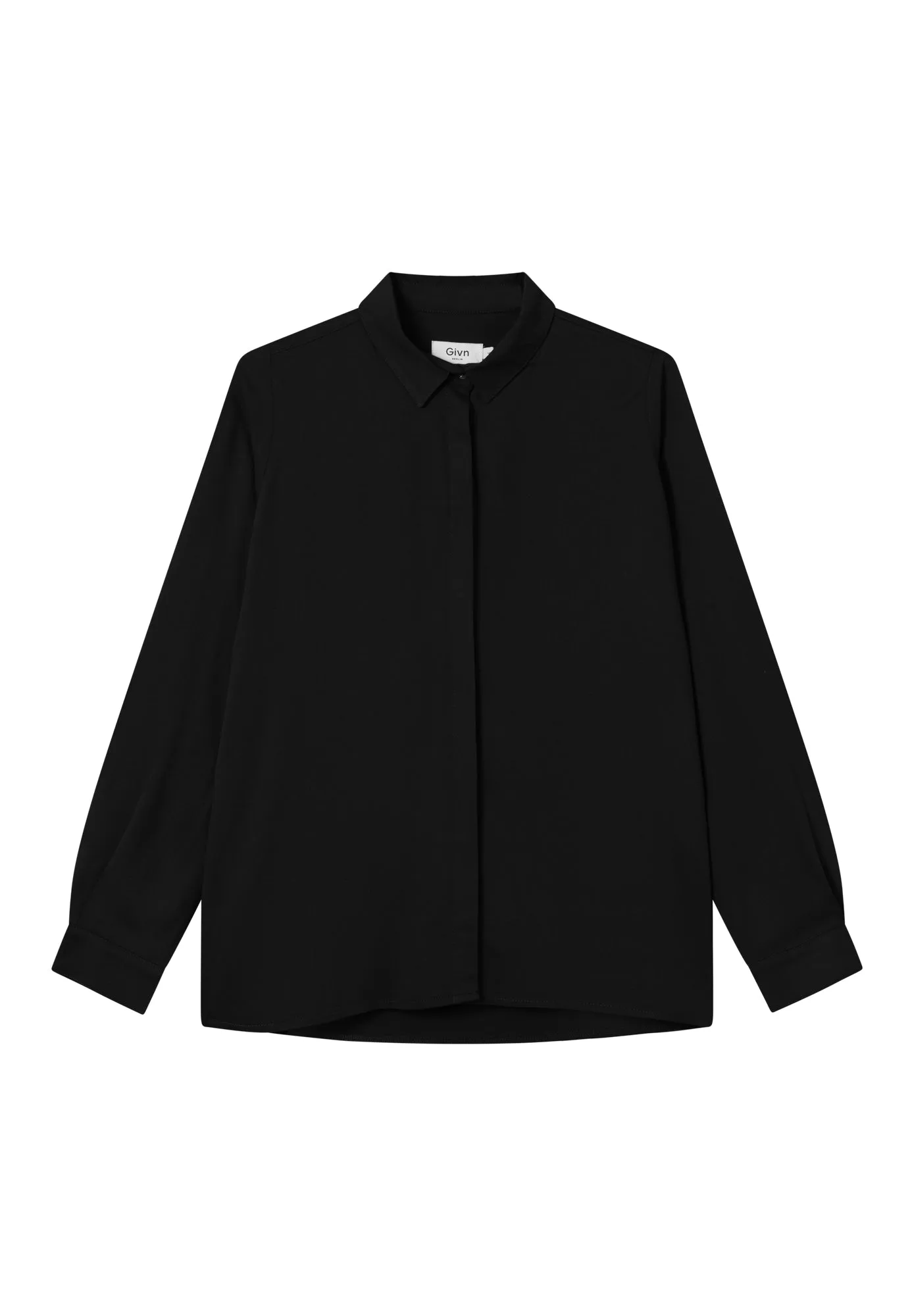Blouse IVA from LENZING™ ECOVERO™ - Black Givn Berlin