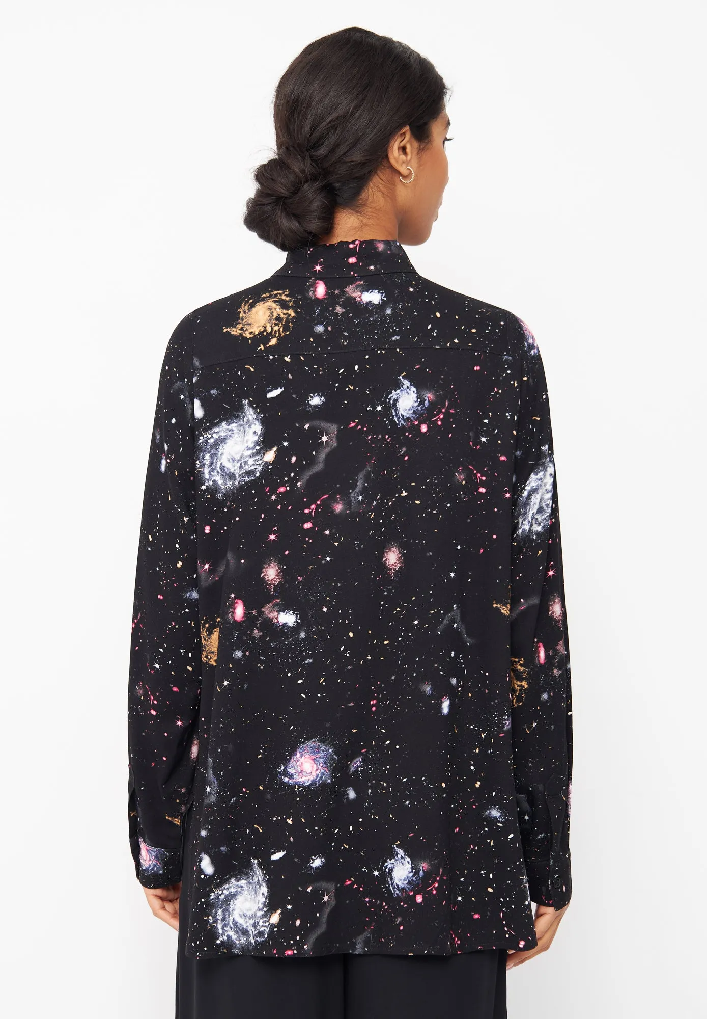 Blouse IVA from LENZING™ ECOVERO™ - Black (Universe) Givn Berlin