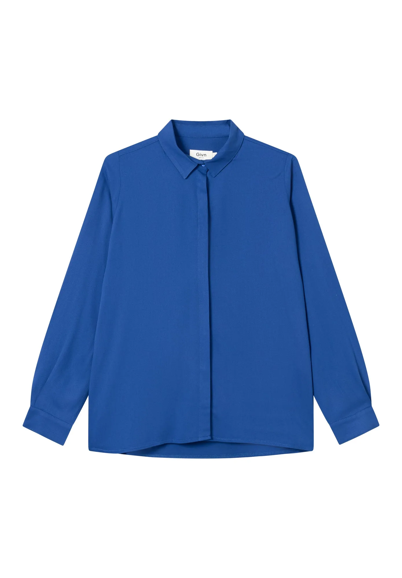 Blouse IVA from LENZING™ ECOVERO™ - Deep Blue Givn Berlin