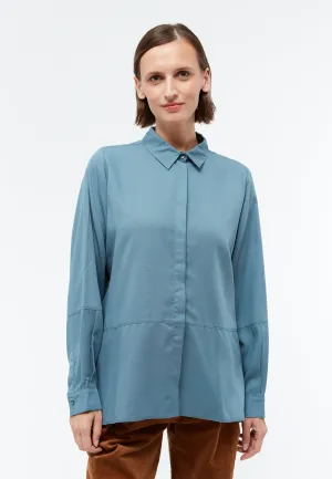 Blouse IVY in TENCEL™ REFIBRA™ Lyocell - Arctic Blue (Refibra) Givn Berlin