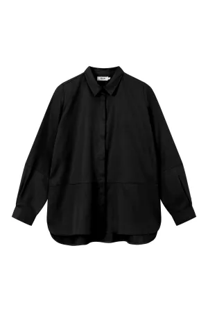 Blouse IVY in TENCEL™ REFIBRA™ Lyocell - Black (Refibra) Givn Berlin