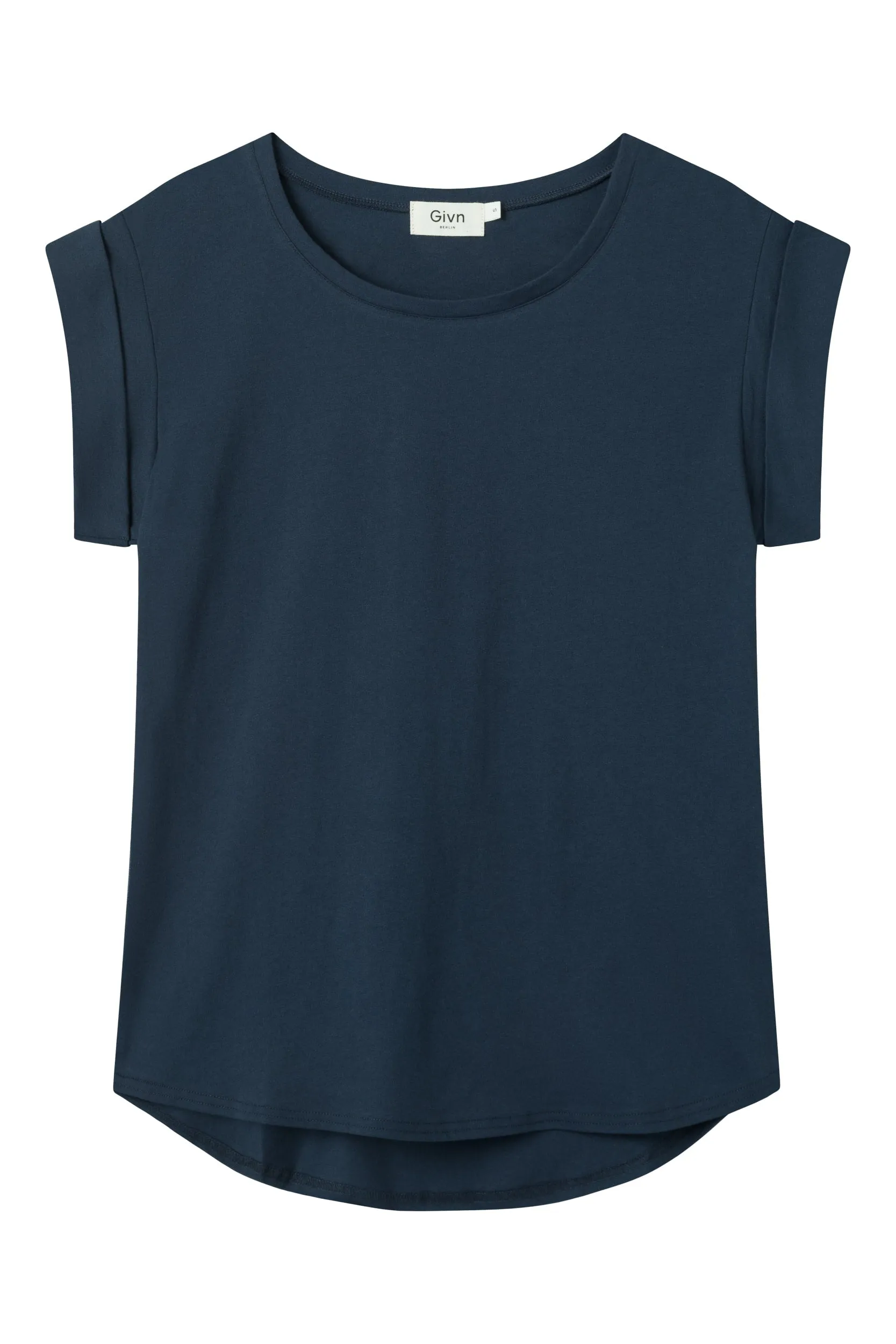 Blouse shirt CAPRI in TENCEL™ Lyocell - Midnight Blue (Tencel) Givn Berlin