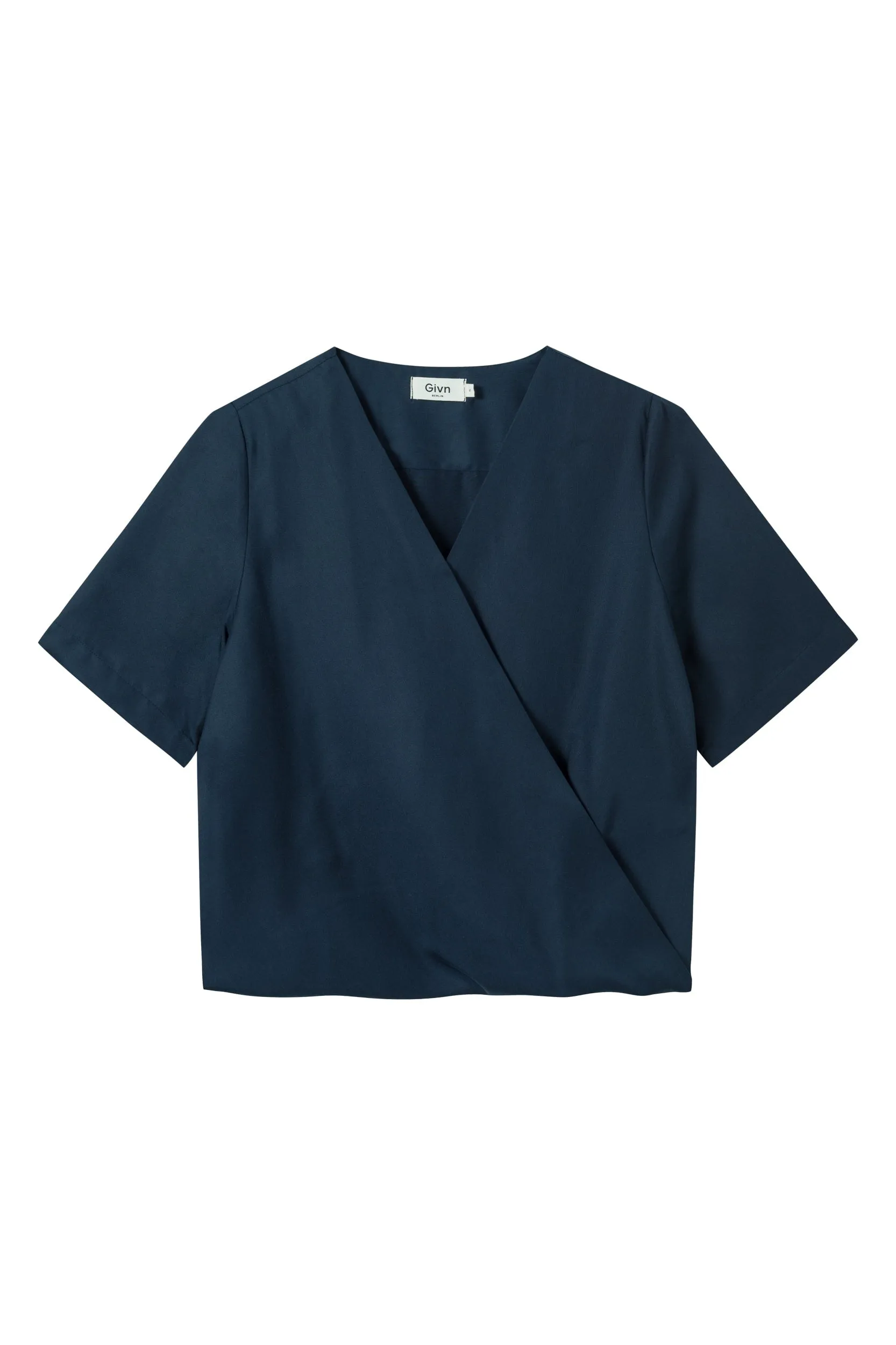 Blouse shirt MISHA from TENCEL™ Lyocell - Midnight Blue (Tencel) Givn Berlin