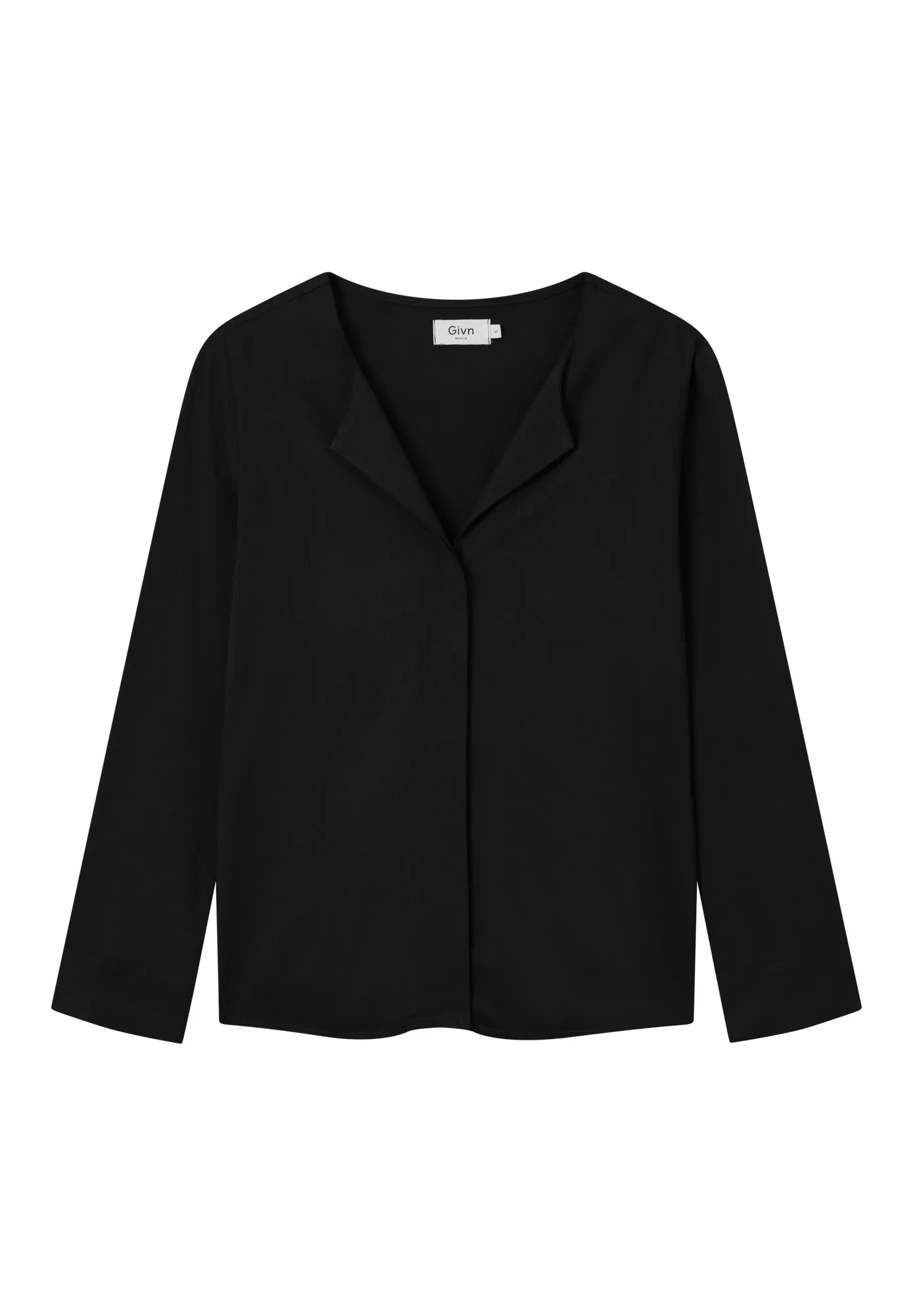 Blouse ZOE from LENZING™ ECOVERO™ - Black Givn Berlin