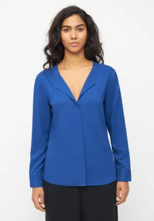 Blouse ZOE from LENZING™ ECOVERO™ - Deep Blue Givn Berlin