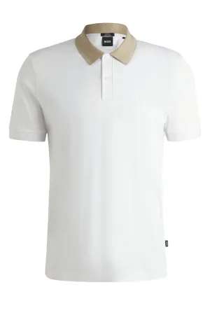 Boss H-phillipson 199 Polo Shirt Natural