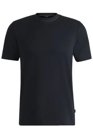 Boss H-tessler 199 T Shirt Navy/Green