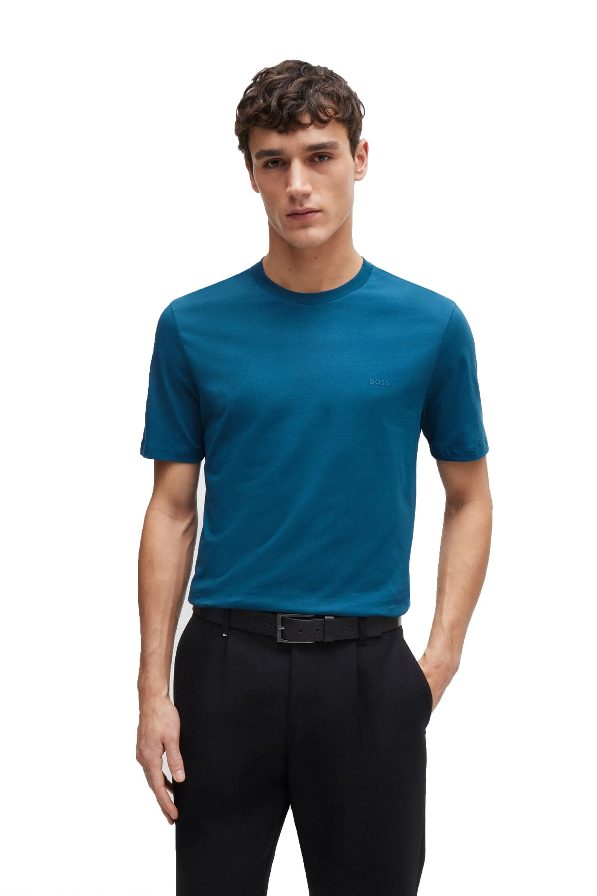 Boss Thompson 01 T Shirt Blue