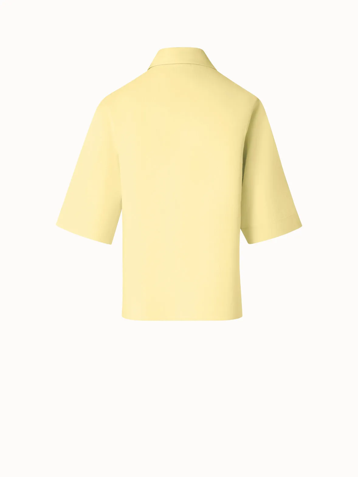 Boxy Shirt Blouse in Linen Akris