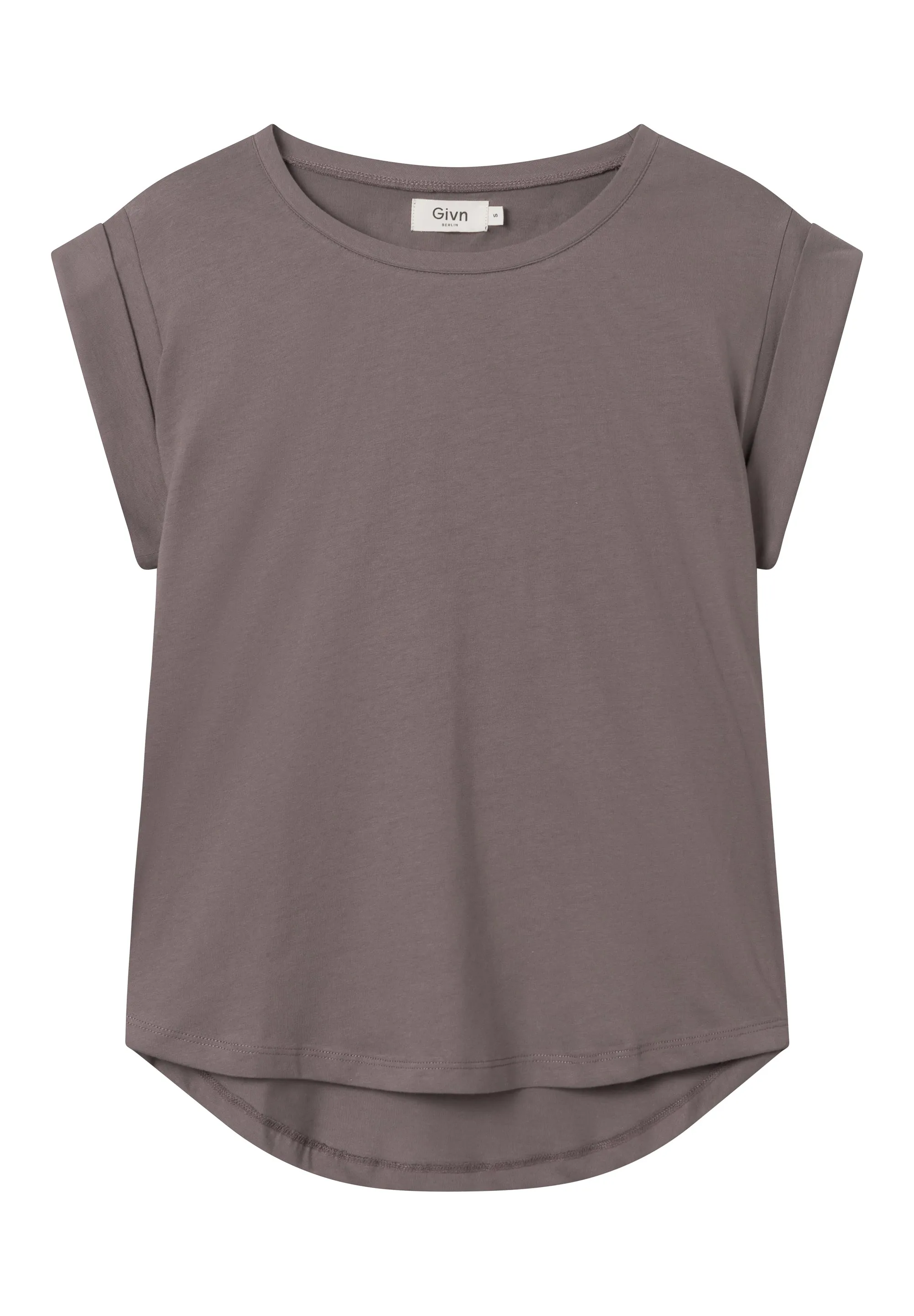 CAPRI organic cotton t-shirt - taupe Givn Berlin