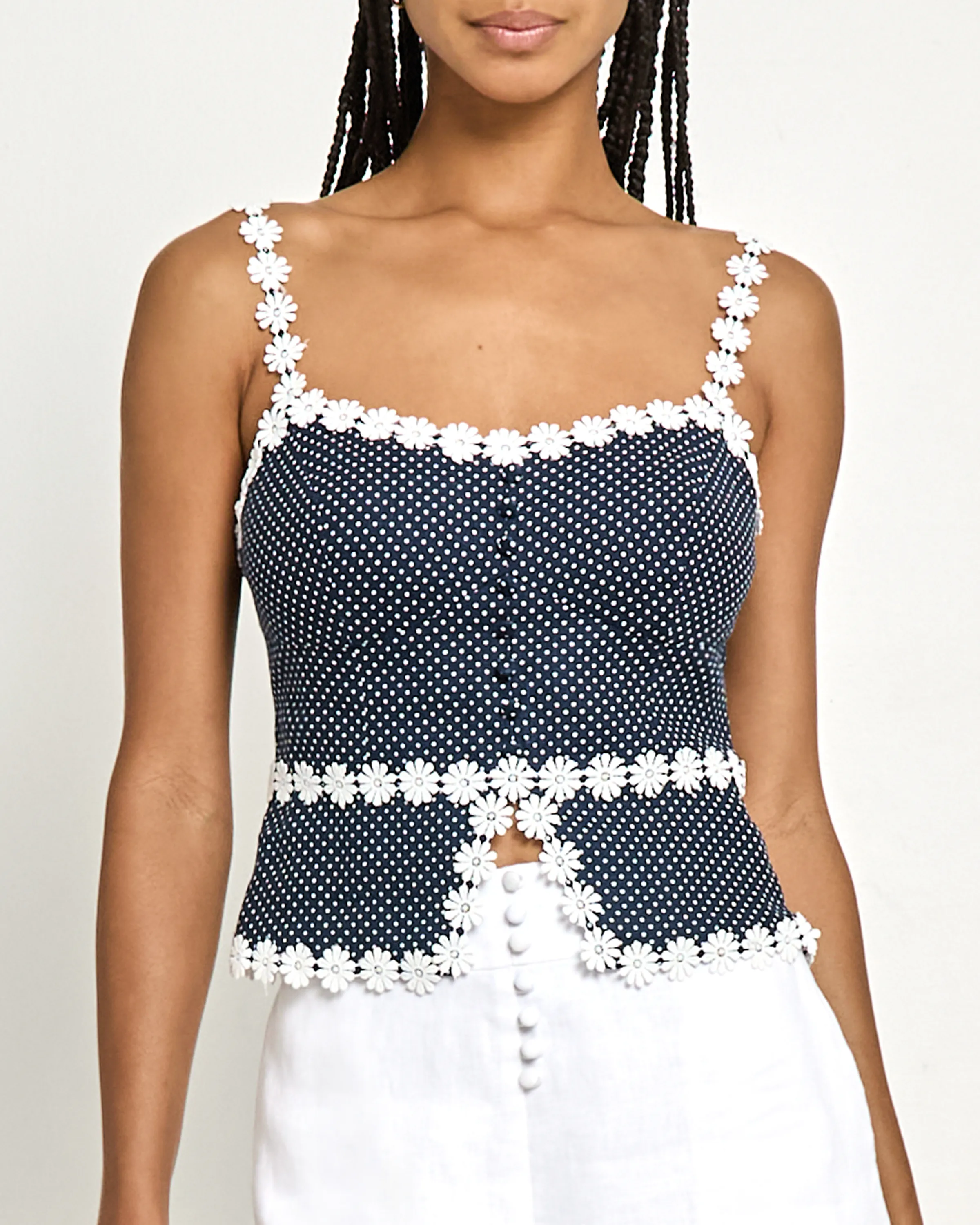 Cassandra Linen Top