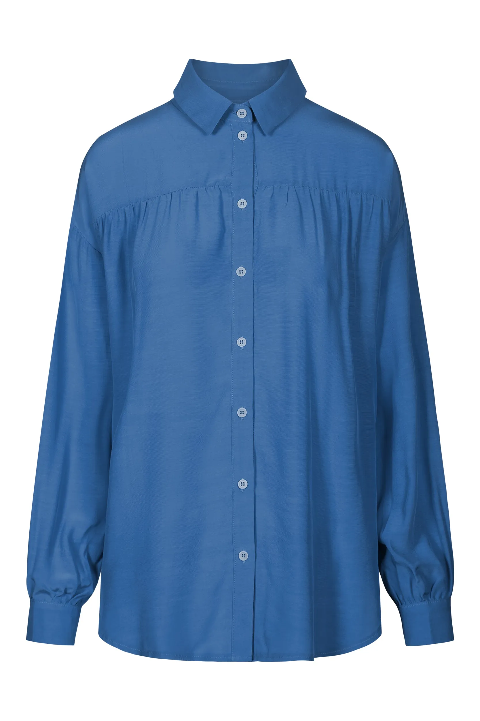 CHIARA blouse from LENZING™ ECOVERO™ - Sky Blue Givn Berlin