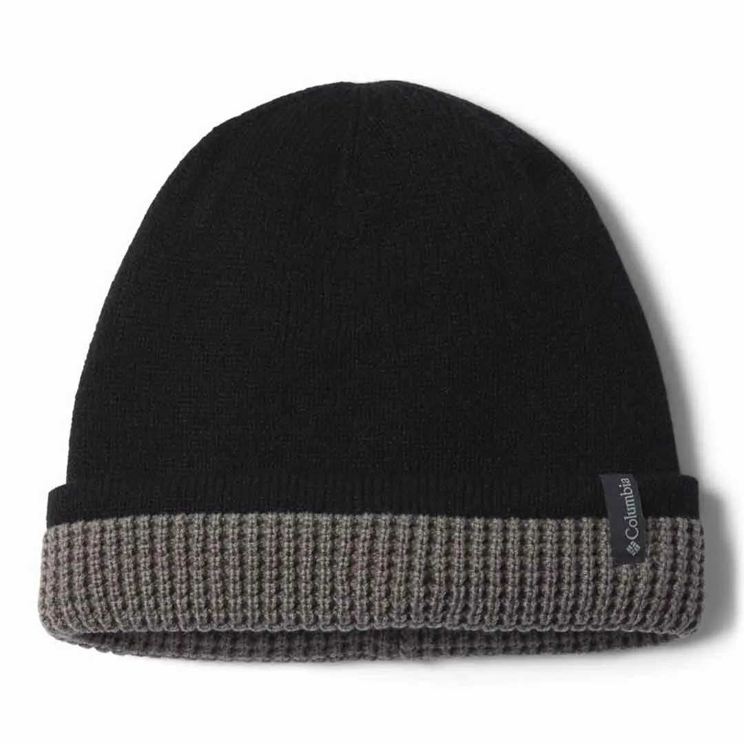 Columbia Unisex Black City Trek Reversible Beanie