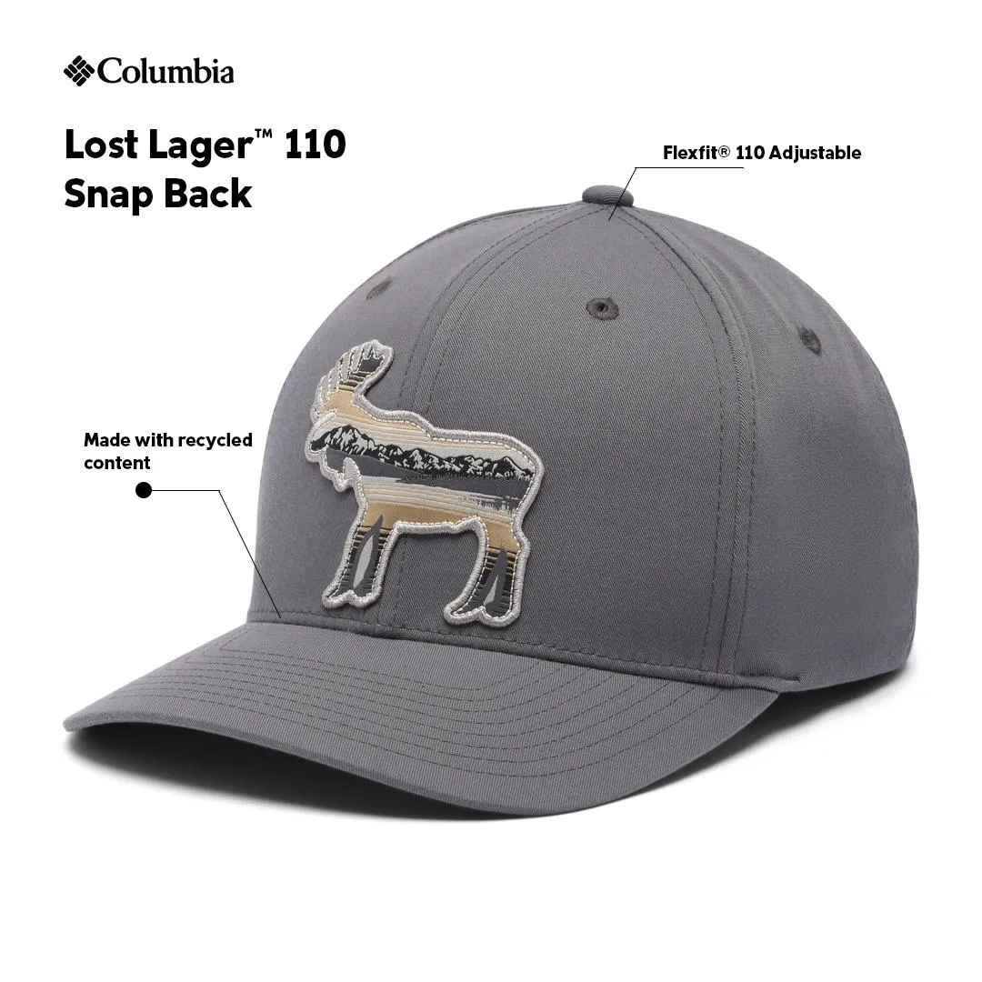 Columbia Unisex Grey Lost Lager 110 Snap Back Cap
