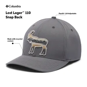 Columbia Unisex Grey Lost Lager 110 Snap Back Cap