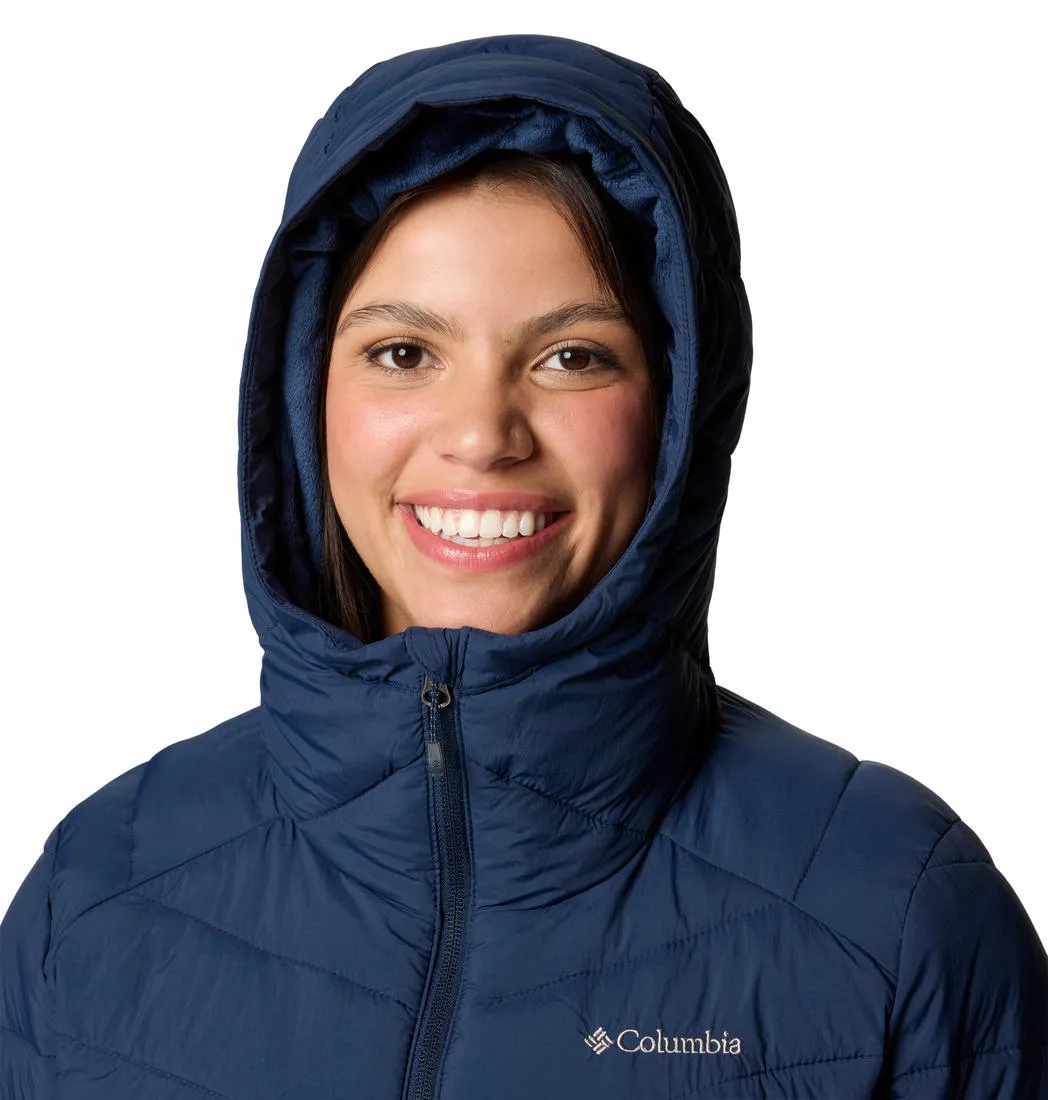 Columbia Women Blue Omni-Heat Infinity Joy Peak II Hooded Jacket