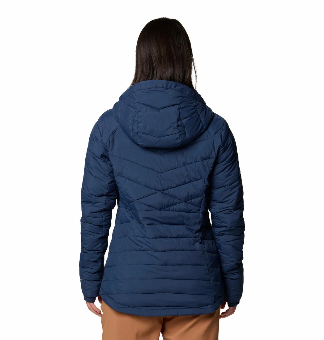 Columbia Women Blue Omni-Heat Infinity Joy Peak II Hooded Jacket
