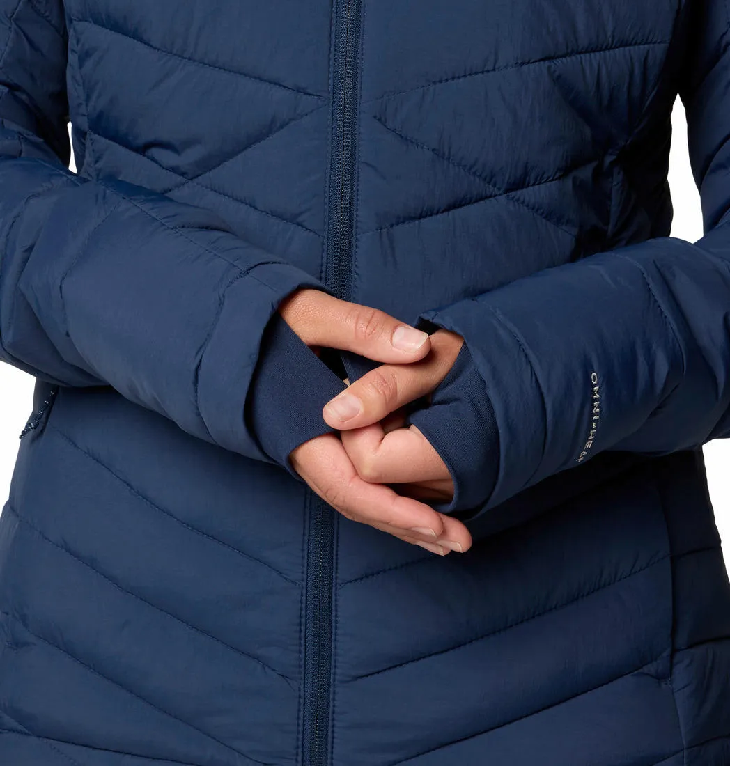 Columbia Women Blue Omni-Heat Infinity Joy Peak II Hooded Jacket