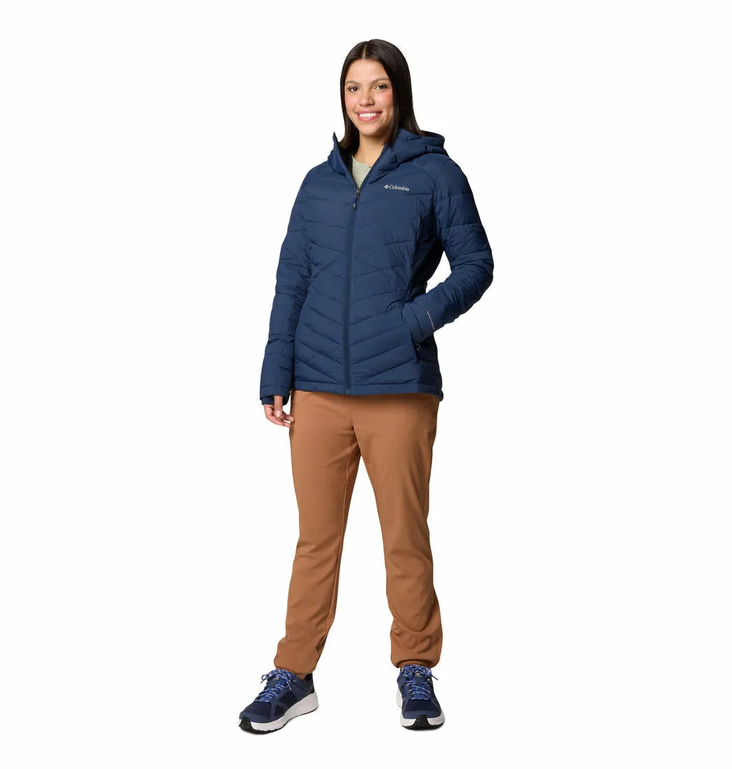Columbia Women Blue Omni-Heat Infinity Joy Peak II Hooded Jacket