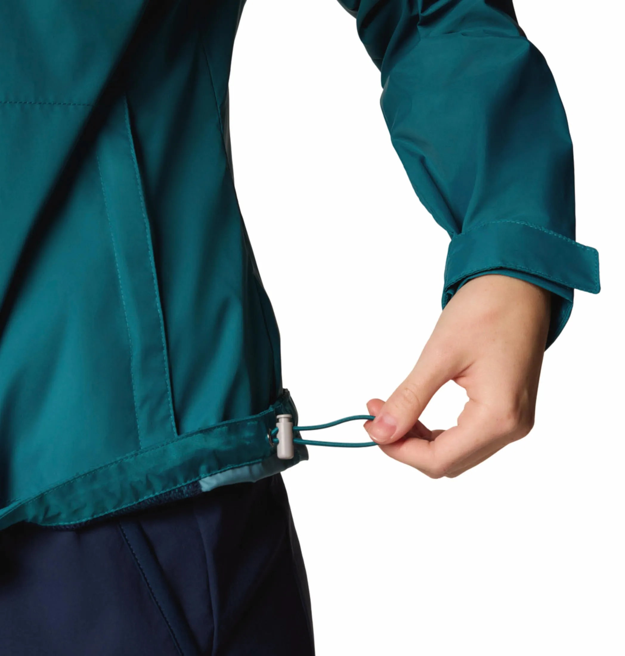 Columbia Women Blue Omni-Shield Switchback IV Waterproof Rain Jacket