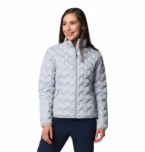 Columbia Women Grey Omni-Heat Reflective Delta Ridge II Down Jacket