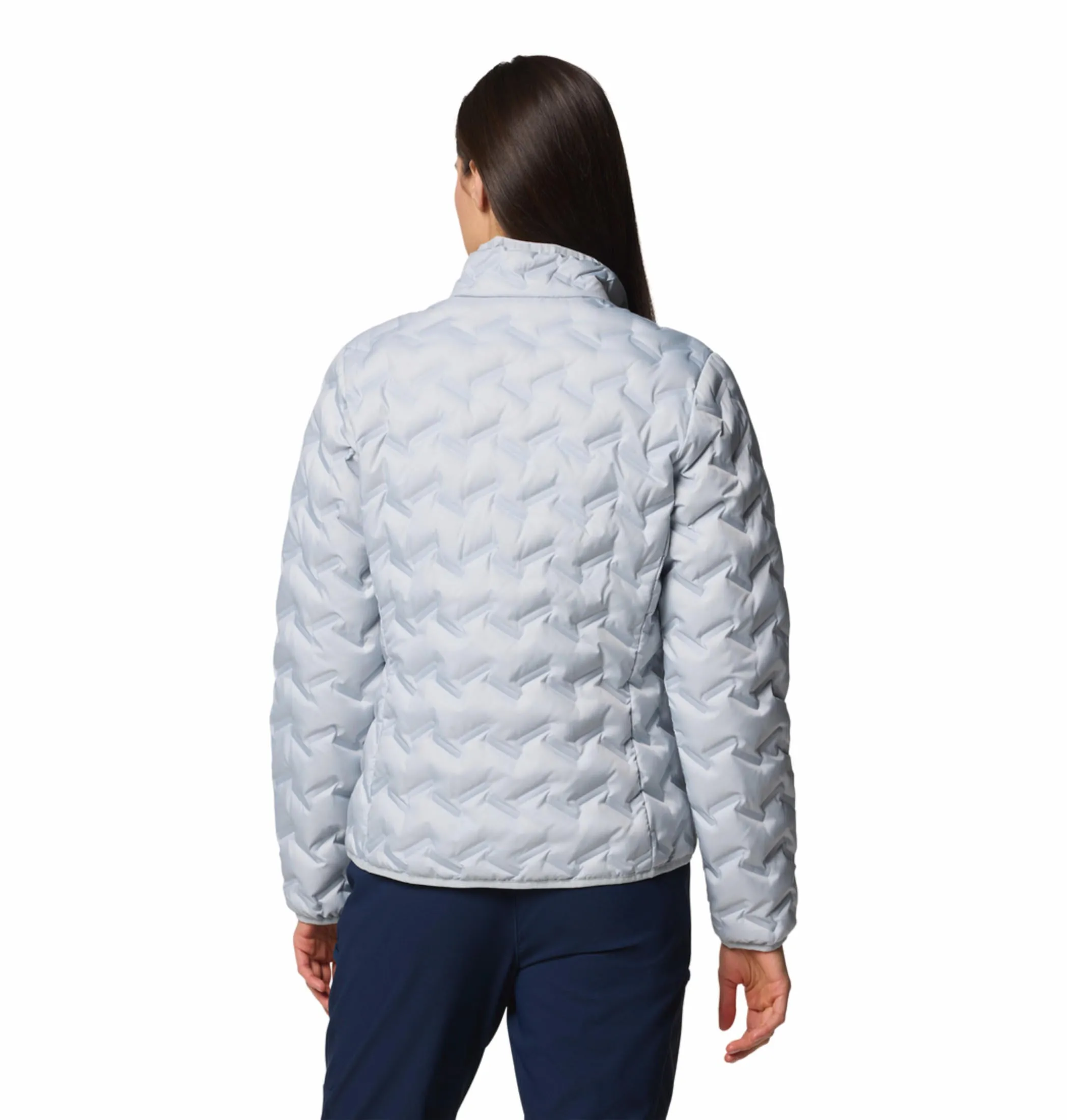 Columbia Women Grey Omni-Heat Reflective Delta Ridge II Down Jacket
