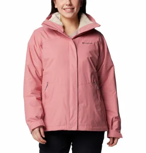 Columbia Women Red Omni-Heat Reflective Bugaboo III Inetrchangeable Jacket