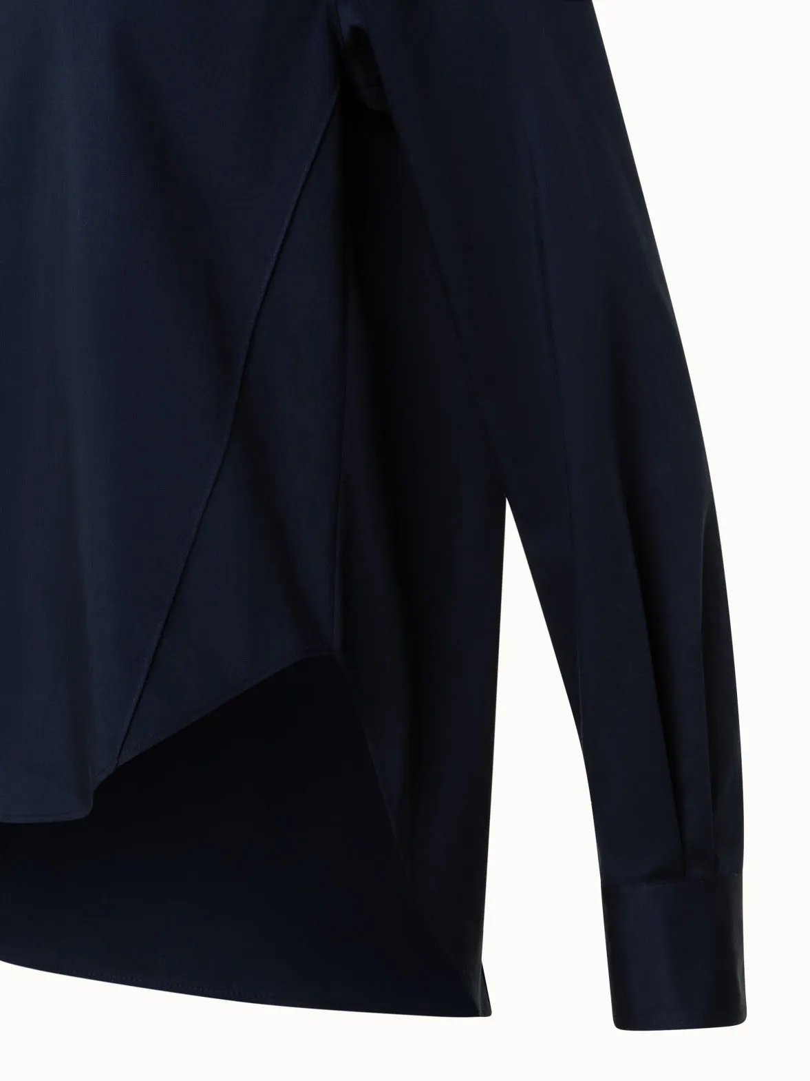 Cotton-Gabardine Blouse Akris