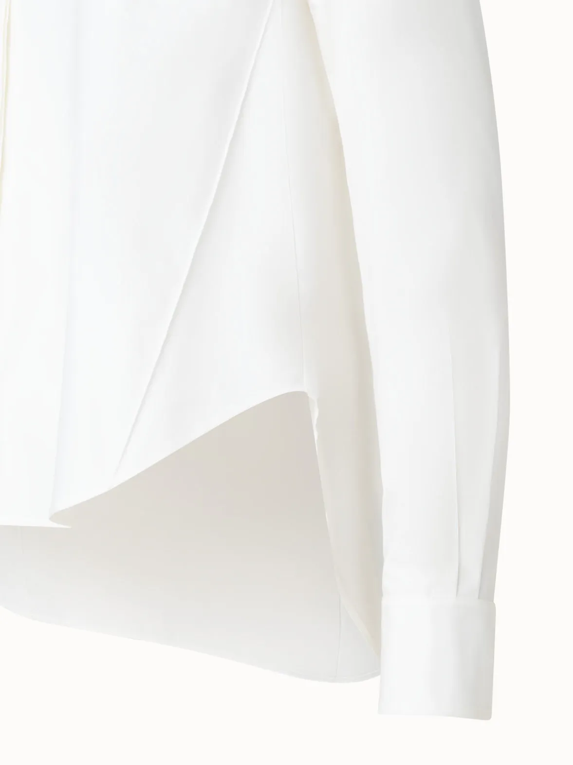 Cotton-Gabardine Blouse Akris