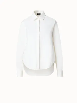 Cotton-Gabardine Blouse Akris