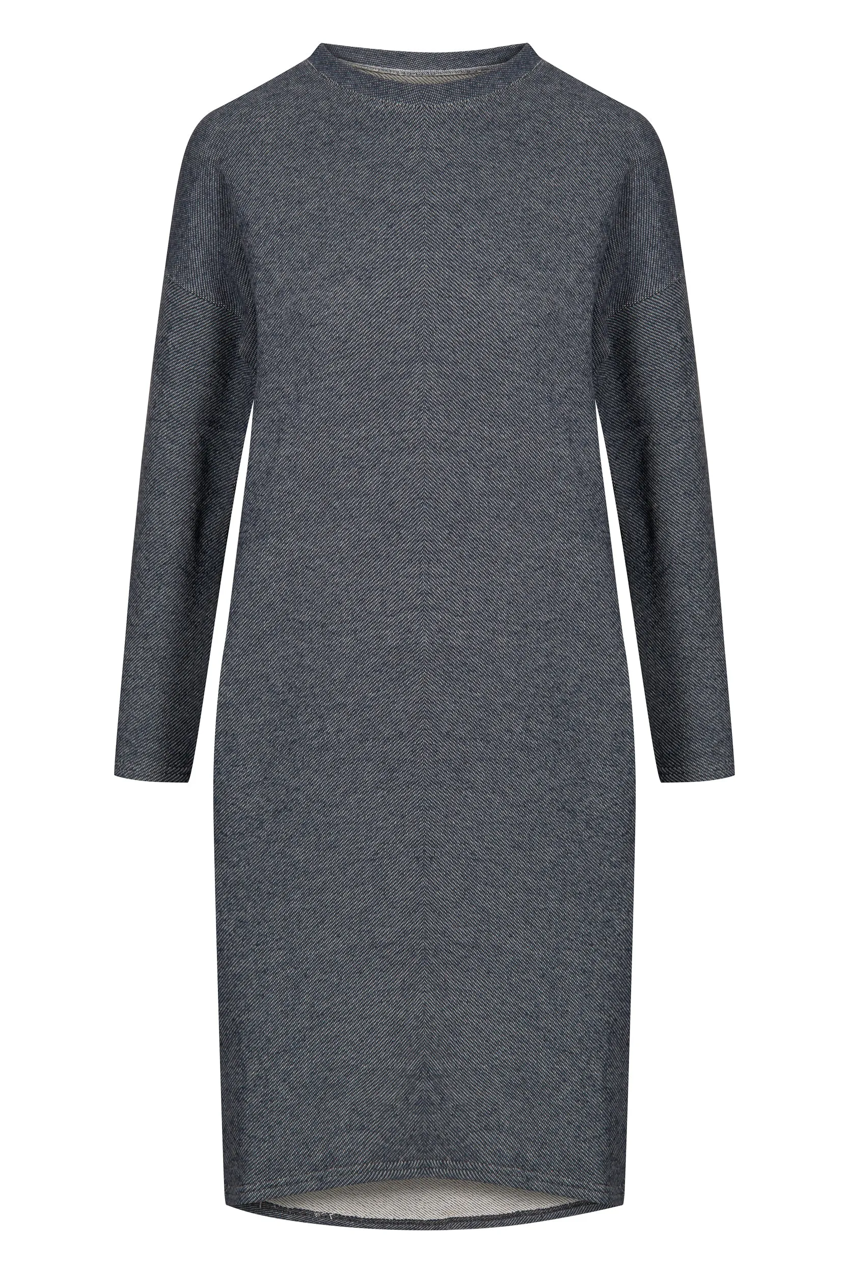 Cotton sweat dress HELEN - Blue Givn Berlin