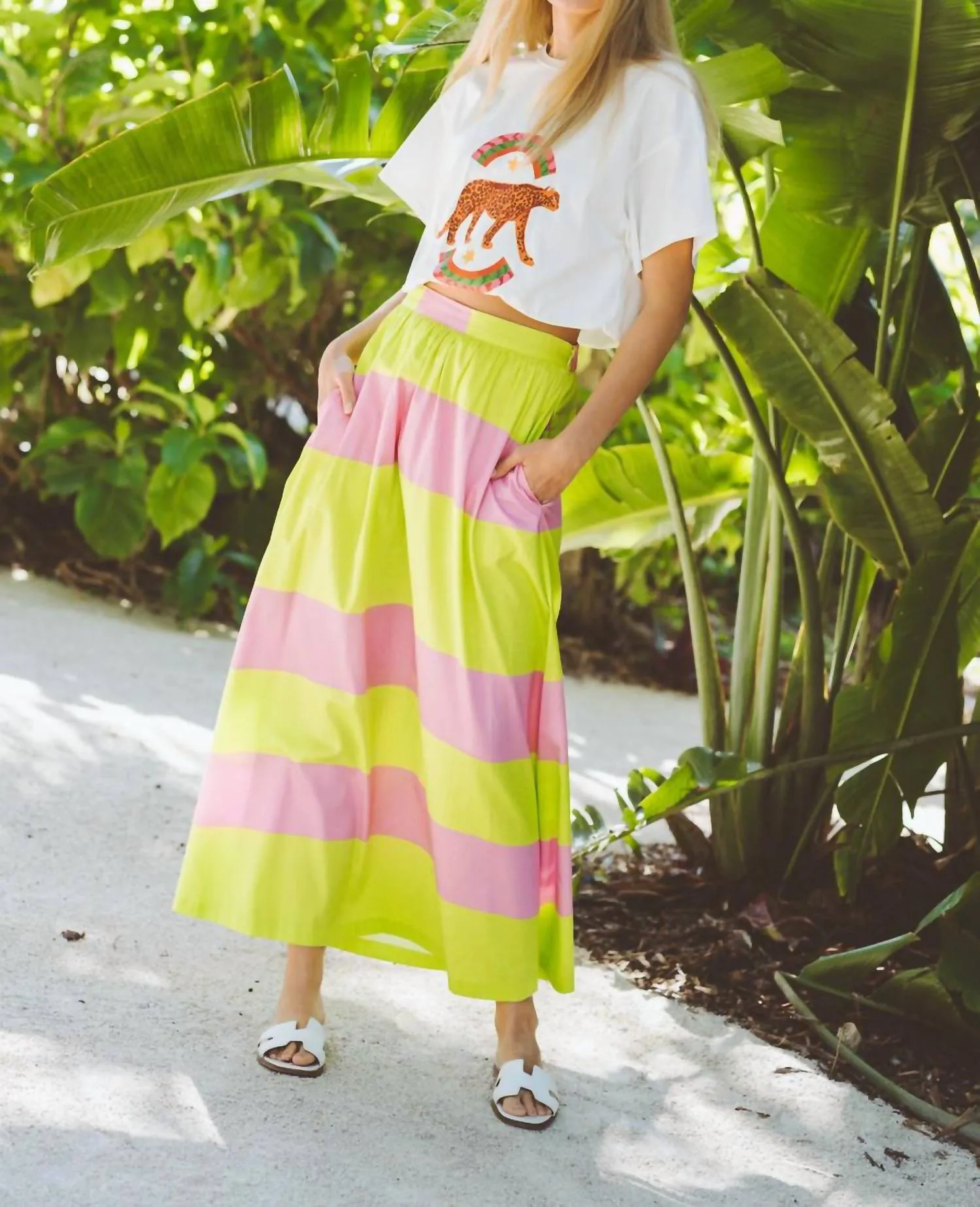 Daphne Skirt In Cabana