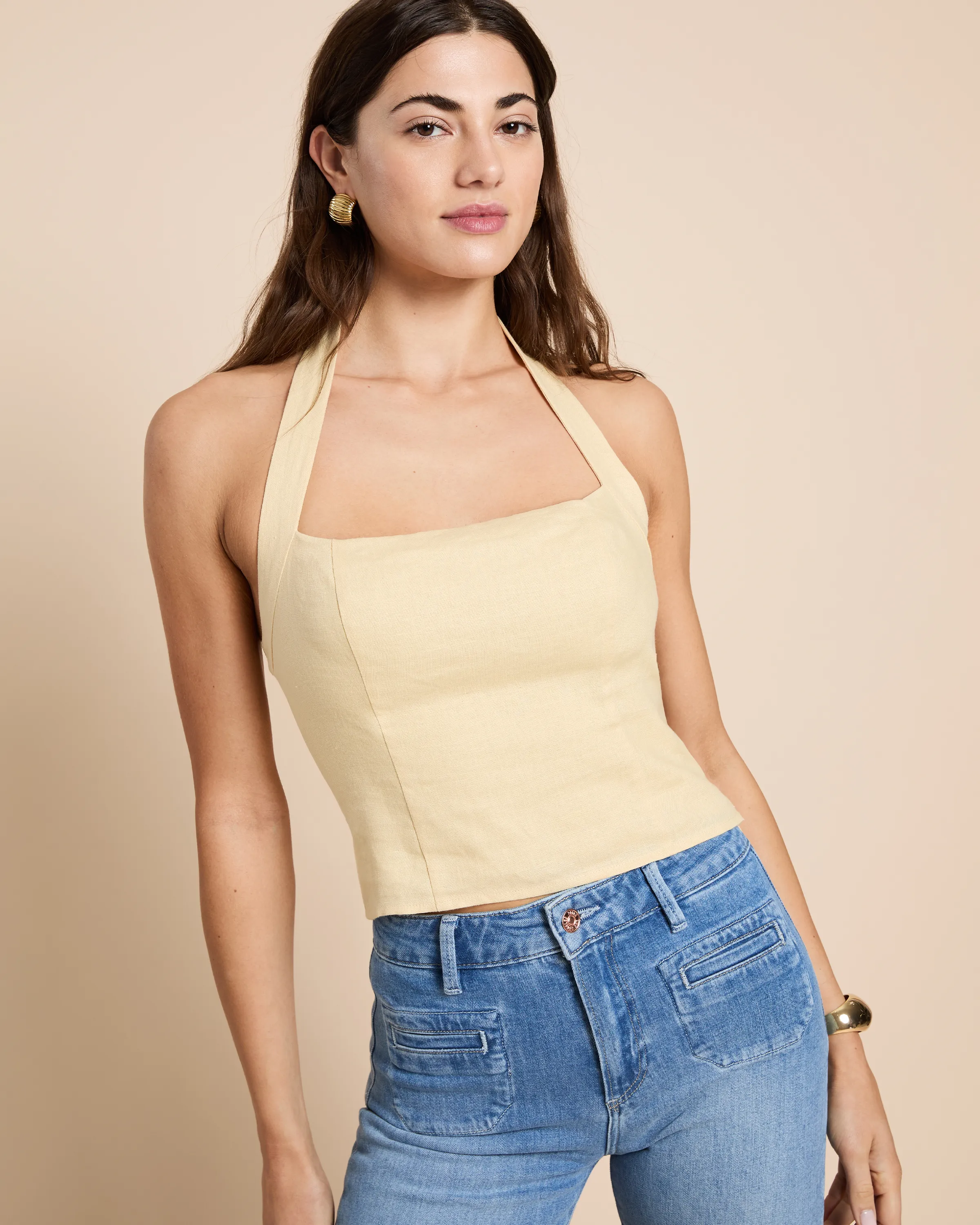 Dixie Linen Top
