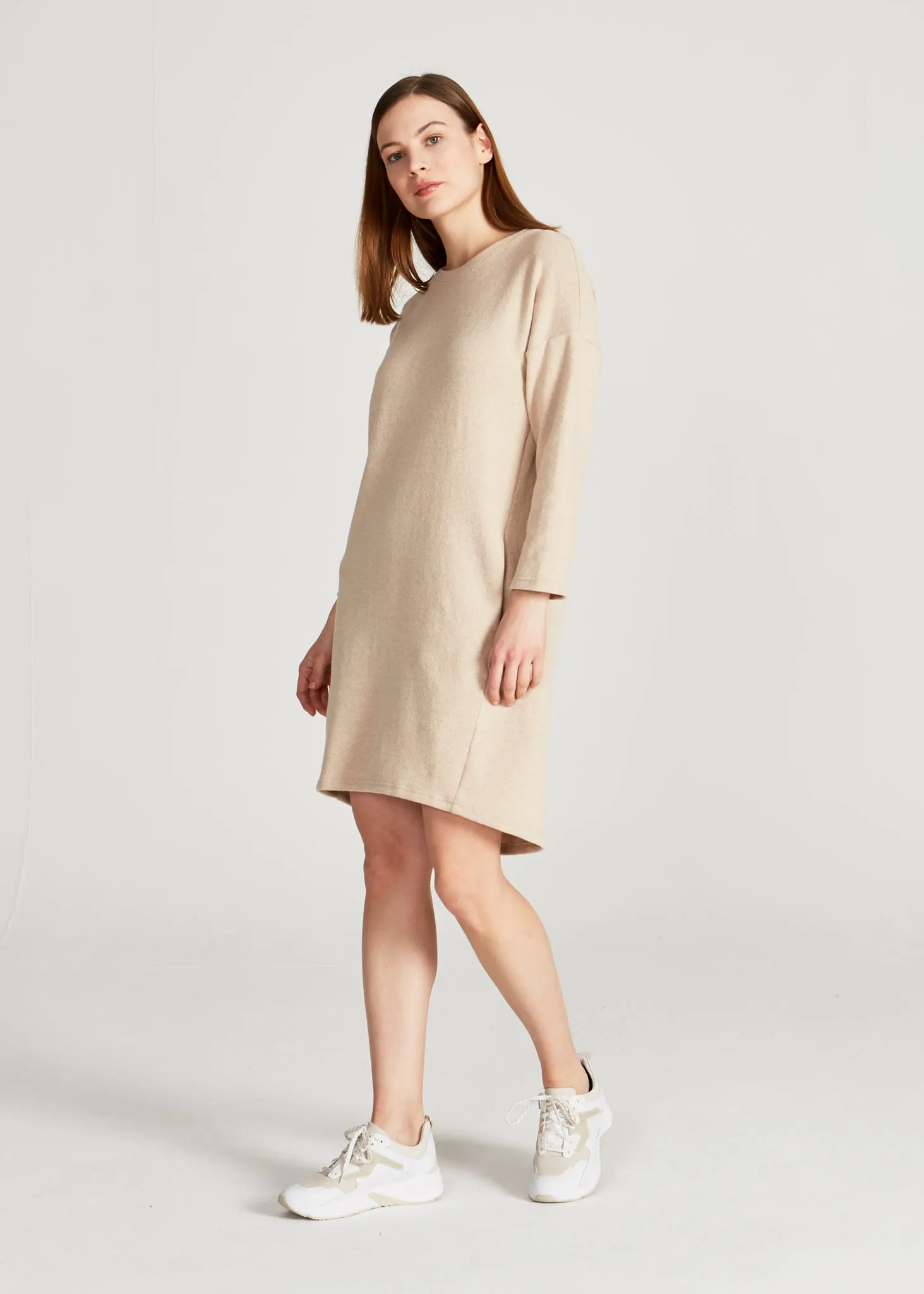 Dress HELEN recycled cotton - Light Beige Givn Berlin