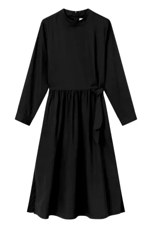 Dress INDIRA in TENCEL™ REFIBRA™ Lyocell - Black (Refibra) Givn Berlin