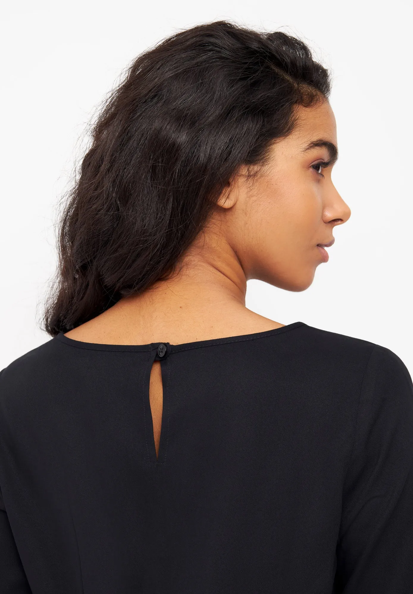 Dress MINDY from LENZING™ ECOVERO™ - Black Givn Berlin