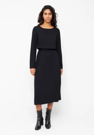 Dress MINDY from LENZING™ ECOVERO™ - Black Givn Berlin